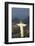 Art Deco Statue of Jesus, Corcovado Mountain, Rio de Janeiro, Brazil-Peter Adams-Framed Photographic Print