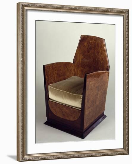 Art Deco Style Armchair, 1930-null-Framed Giclee Print