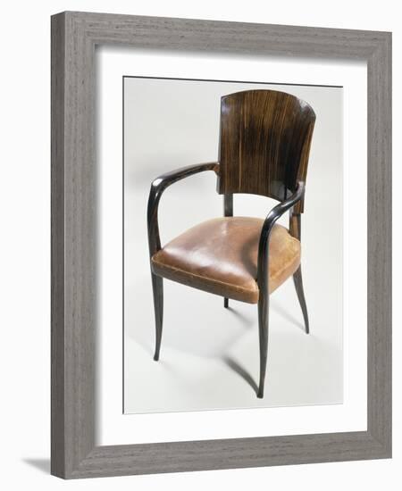 Art Deco Style Armchair-Jacques-emile Ruhlmann-Framed Giclee Print