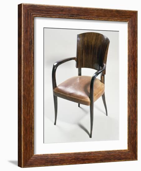 Art Deco Style Armchair-Jacques-emile Ruhlmann-Framed Giclee Print