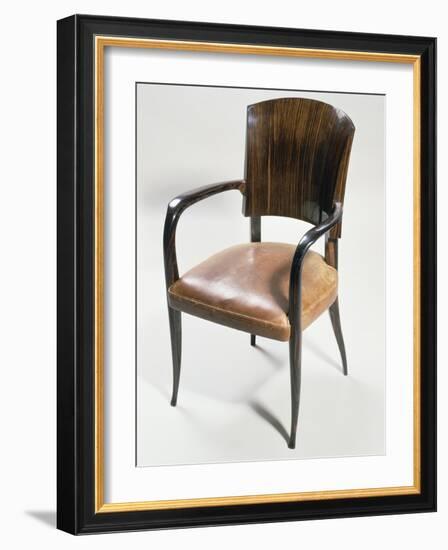 Art Deco Style Armchair-Jacques-emile Ruhlmann-Framed Giclee Print