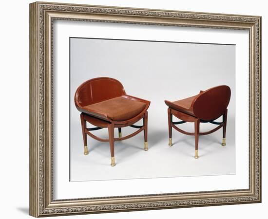 Art Deco Style Chairs-Georges de Feure-Framed Giclee Print