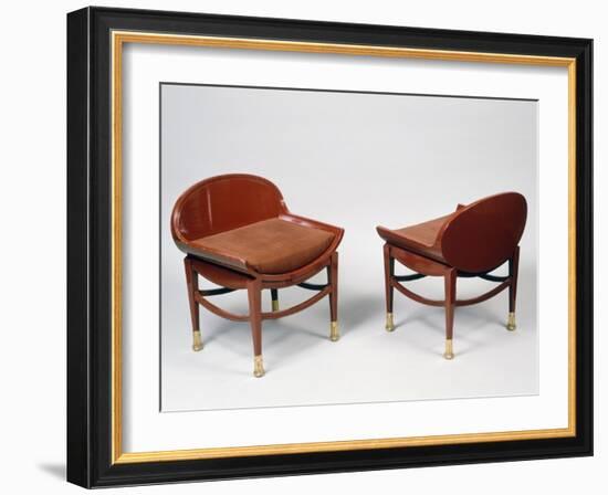 Art Deco Style Chairs-Georges de Feure-Framed Giclee Print