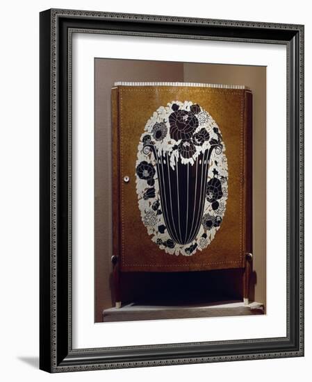 Art Deco Style Corner Cupboard, 1916-Jacques-emile Ruhlmann-Framed Giclee Print