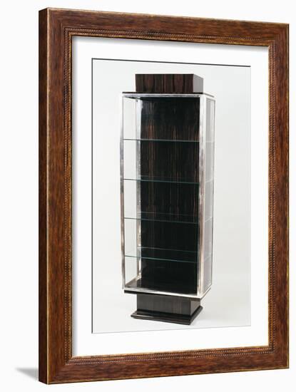 Art Deco Style Display Cabinet-Jacques-emile Ruhlmann-Framed Giclee Print