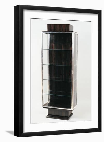 Art Deco Style Display Cabinet-Jacques-emile Ruhlmann-Framed Giclee Print