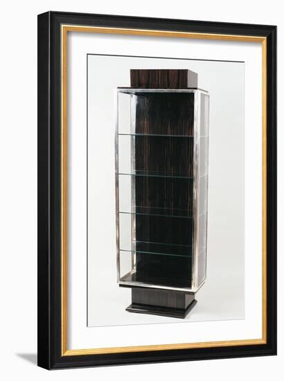 Art Deco Style Display Cabinet-Jacques-emile Ruhlmann-Framed Giclee Print