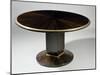 Art Deco-Style Gueridon Table, Ducharne Model, 1930-Jacques-emile Ruhlmann-Mounted Giclee Print