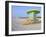 Art Deco Style Lifeguard Hut, South Beach, Miami Beach, Miami, Florida, USA-Gavin Hellier-Framed Photographic Print