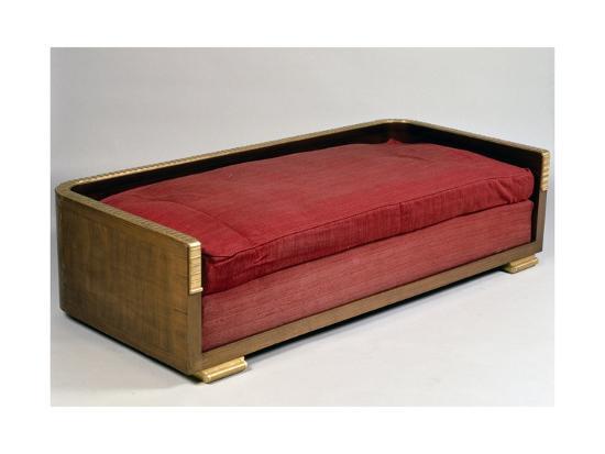 Art Deco Style Sofa Ducharnebronz Model 1925 Giclee Print By Art Deco Style Sofa Ducharnebronz Model 1925by Jacques Emile Ruhlmann