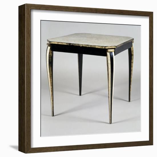 Art Deco Style Table-Jacques-emile Ruhlmann-Framed Giclee Print