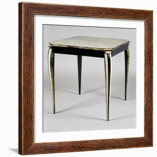 Art Deco Style Table-Jacques-emile Ruhlmann-Framed Giclee Print