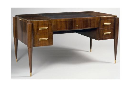 Art Deco Style Writing Desk Hotel Du Collectionner Model 1925 Stamped By Jacques Emile Ruhlmann Giclee Print Com Art Deco Style Writing Desk Hotel Du, Art Deco Style Writing Desk