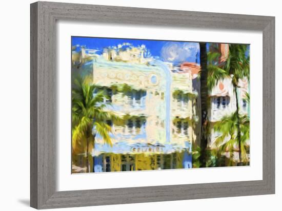 Art Deco V - In the Style of Oil Painting-Philippe Hugonnard-Framed Giclee Print