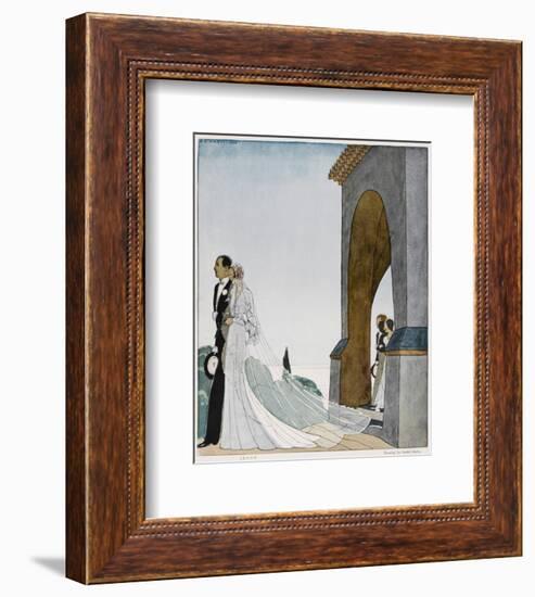 Art Deco Wedding-null-Framed Giclee Print