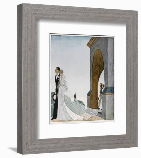 Art Deco Wedding-null-Framed Giclee Print
