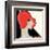 Art Deco Woman with Red Hat-Helen Dryden-Framed Art Print