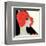 Art Deco Woman with Red Hat-Helen Dryden-Framed Art Print