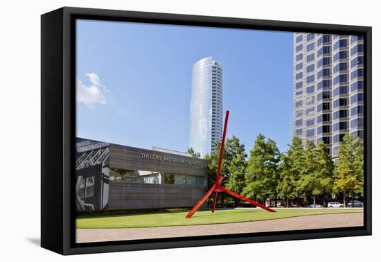 Art District, Dallas Museum of Art, Dallas, Texas, United States of America, North America-Kav Dadfar-Framed Premier Image Canvas