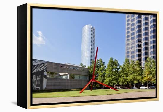 Art District, Dallas Museum of Art, Dallas, Texas, United States of America, North America-Kav Dadfar-Framed Premier Image Canvas