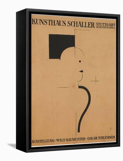 Art Exhibition: Willy Baumeister - Oskar Schlemmer, 1918-Oskar Schlemmer-Framed Premier Image Canvas