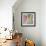 Art Floral Grunge Background Pattern-Irina QQQ-Framed Premium Giclee Print displayed on a wall
