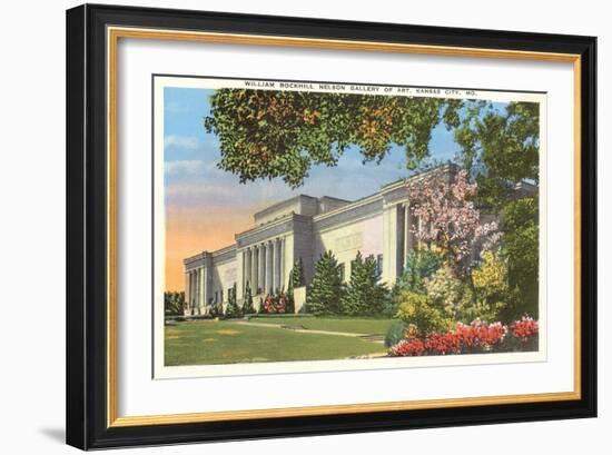 Art Gallery, Kansas City, Missouri-null-Framed Art Print