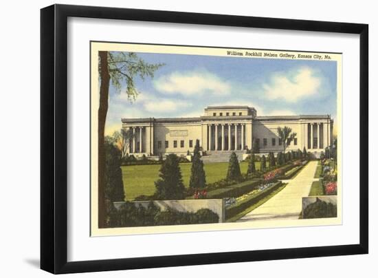 Art Gallery, Kansas City, Missouri-null-Framed Art Print