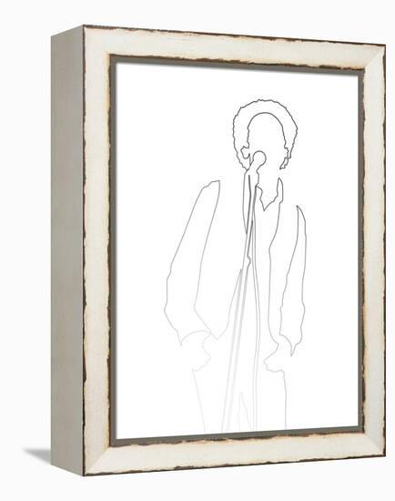 Art Garfunkel-Logan Huxley-Framed Stretched Canvas