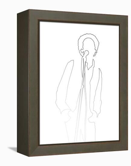 Art Garfunkel-Logan Huxley-Framed Stretched Canvas