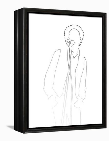 Art Garfunkel-Logan Huxley-Framed Stretched Canvas