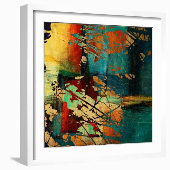 Art Grunge Vintage Texture Background. To See Similar, Please Visit My Portfolio-Irina QQQ-Framed Art Print