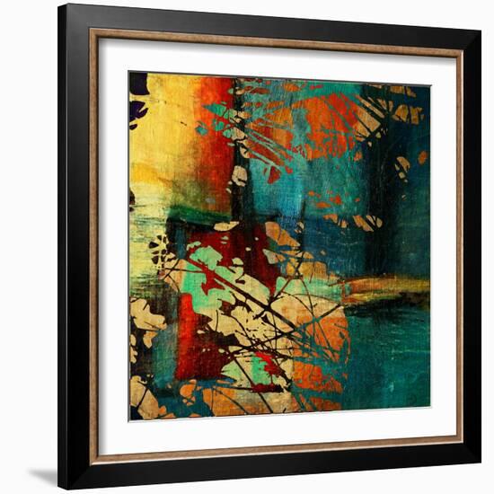 Art Grunge Vintage Texture Background. To See Similar, Please Visit My Portfolio-Irina QQQ-Framed Premium Giclee Print