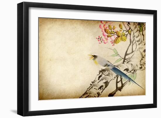 Art Grunge Vintage Texture-Wu Kailiang-Framed Art Print