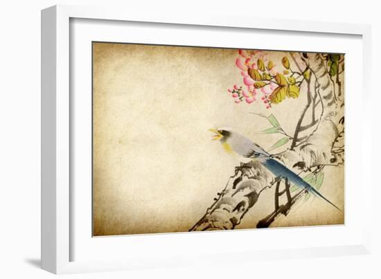 Art Grunge Vintage Texture-Wu Kailiang-Framed Art Print