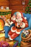 Santa-Art House Design-Giclee Print