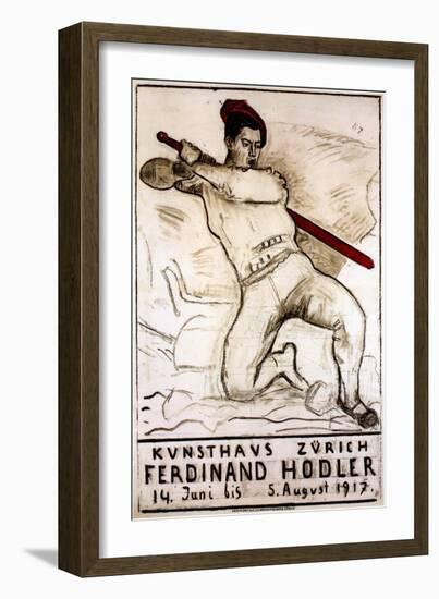 Art House Zürich: Ferdinand Hodler, 1917-Ferdinand Hodler-Framed Premium Giclee Print