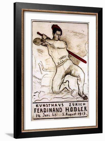 Art House Zürich: Ferdinand Hodler, 1917-Ferdinand Hodler-Framed Premium Giclee Print