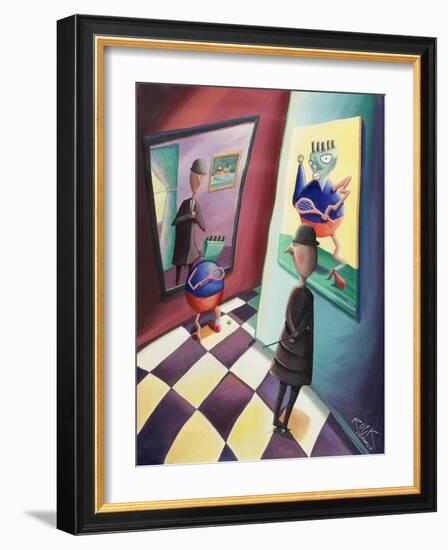 Art Imitates Life-Rock Demarco-Framed Giclee Print