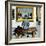 "Art Lover", March 3, 1956-Stevan Dohanos-Framed Giclee Print