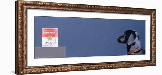 Art Lover (Oil on Canvas)-Lincoln Seligman-Framed Giclee Print