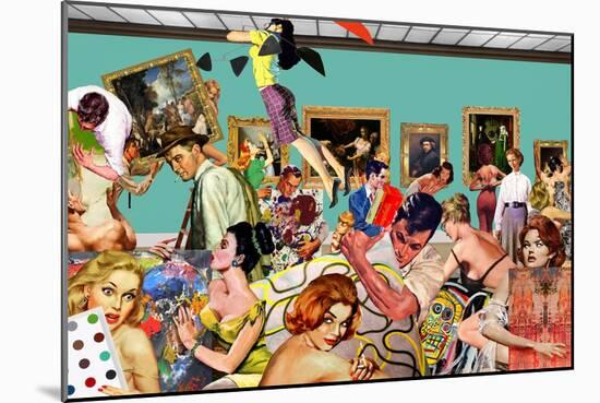 Art Lovers-Barry Kite-Mounted Art Print