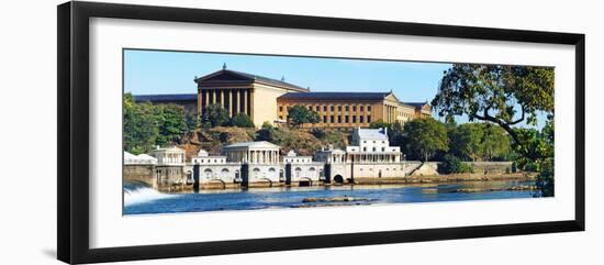 Art Museum at the Waterfront, Philadelphia Museum of Art, Schuylkill River, Philadelphia-null-Framed Photographic Print