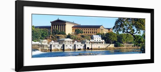 Art Museum at the Waterfront, Philadelphia Museum of Art, Schuylkill River, Philadelphia-null-Framed Photographic Print