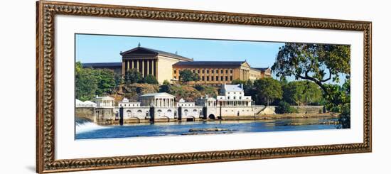 Art Museum at the Waterfront, Philadelphia Museum of Art, Schuylkill River, Philadelphia-null-Framed Photographic Print