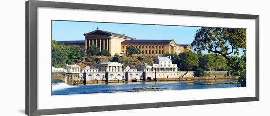 Art Museum at the Waterfront, Philadelphia Museum of Art, Schuylkill River, Philadelphia-null-Framed Photographic Print