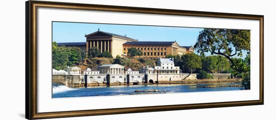 Art Museum at the Waterfront, Philadelphia Museum of Art, Schuylkill River, Philadelphia-null-Framed Photographic Print