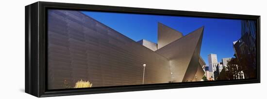 Art Museum in a City, Denver Art Museum, Frederic C. Hamilton Building, Denver, Colorado, USA-null-Framed Premier Image Canvas