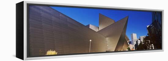 Art Museum in a City, Denver Art Museum, Frederic C. Hamilton Building, Denver, Colorado, USA-null-Framed Premier Image Canvas