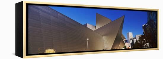 Art Museum in a City, Denver Art Museum, Frederic C. Hamilton Building, Denver, Colorado, USA-null-Framed Premier Image Canvas